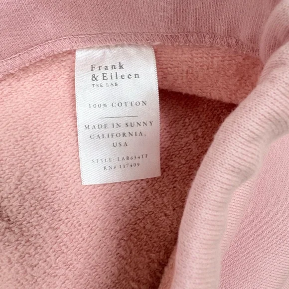 Frank & Eileen Light Pink Cropped Pants